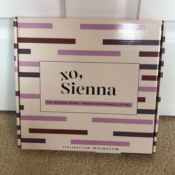 XO, Sienna Other - Felt Message Board